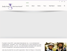 Tablet Screenshot of judysealeinternational.com